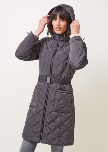 Phase Eight Danny Quilted Puffer Coats Grey Canada | LCJGMZ-569